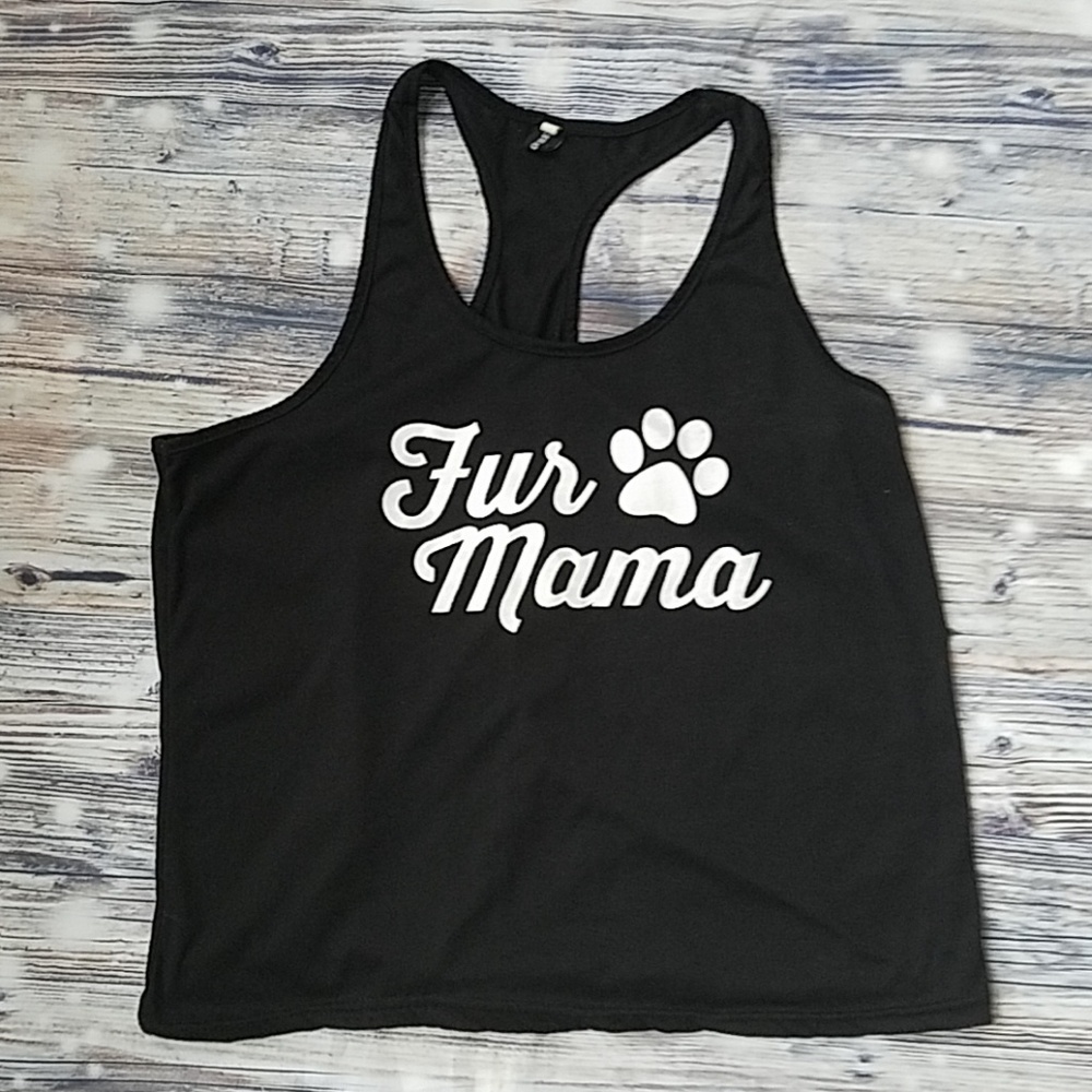 Fur Mama tank top